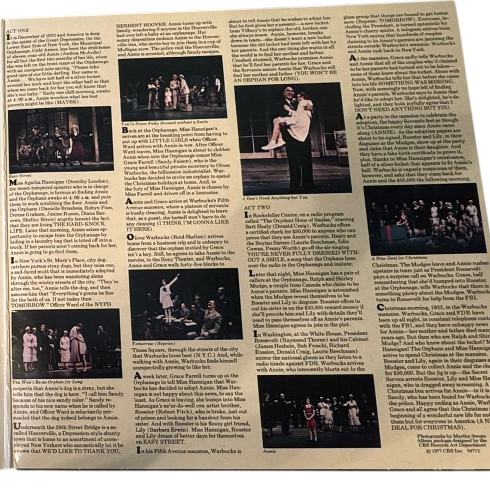 Annie A New Musical Vinyl Record - Picture 8 of 9